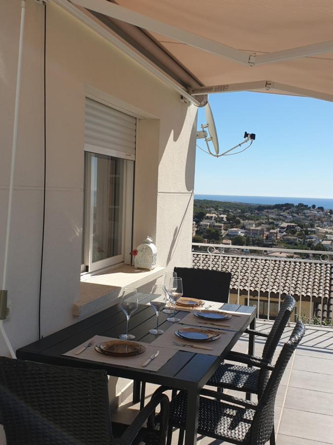 Precioso Apartamento Con Vista Al Mar Калафел Екстериор снимка